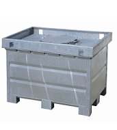 Conteneur double coque pour liquides dangereux 1032 - 500 l