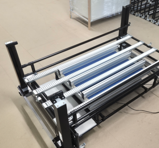Chariot réglable en hauteur avec balance intégrée