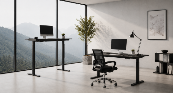 Tables réglables en hauteur