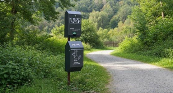 Poubelles à excréments de chien