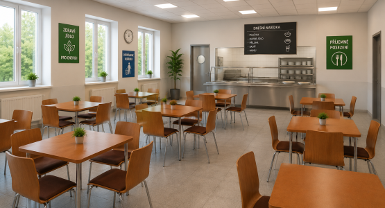 Ensembles de repas pour la cantine scolaire