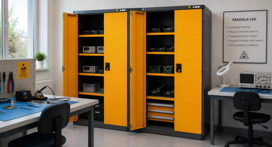 Armoires antistatiques ESD