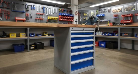 Conteneurs de table d'atelier