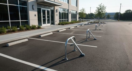 Barrières et bornes de stationnement