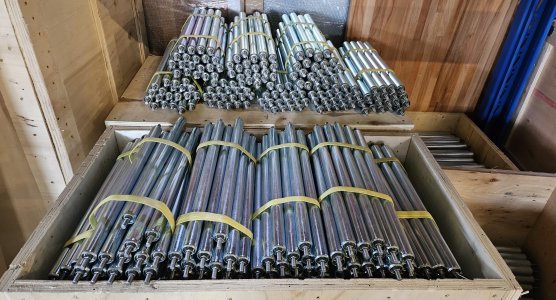 Rouleaux en acier