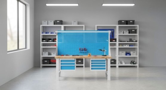 Tables et ponks d'atelier