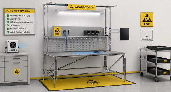 Tables ESD antistatiques
