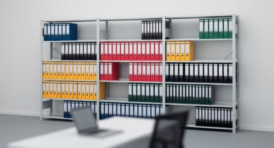 Étagères de bureau pour dossiers