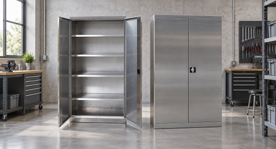 Armoires en acier inoxydable