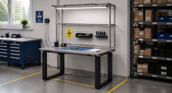 Construction antistatique ESD