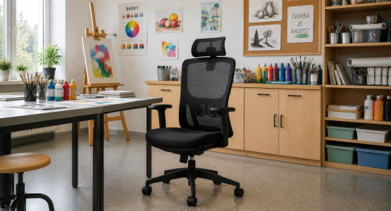 Chaises de bureau pivotantes