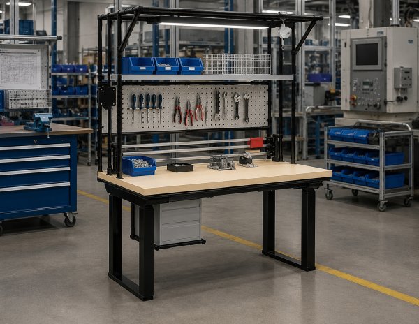 Tables d'assemblage et postes de travail
