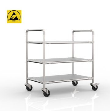Chariot à étagères ESD